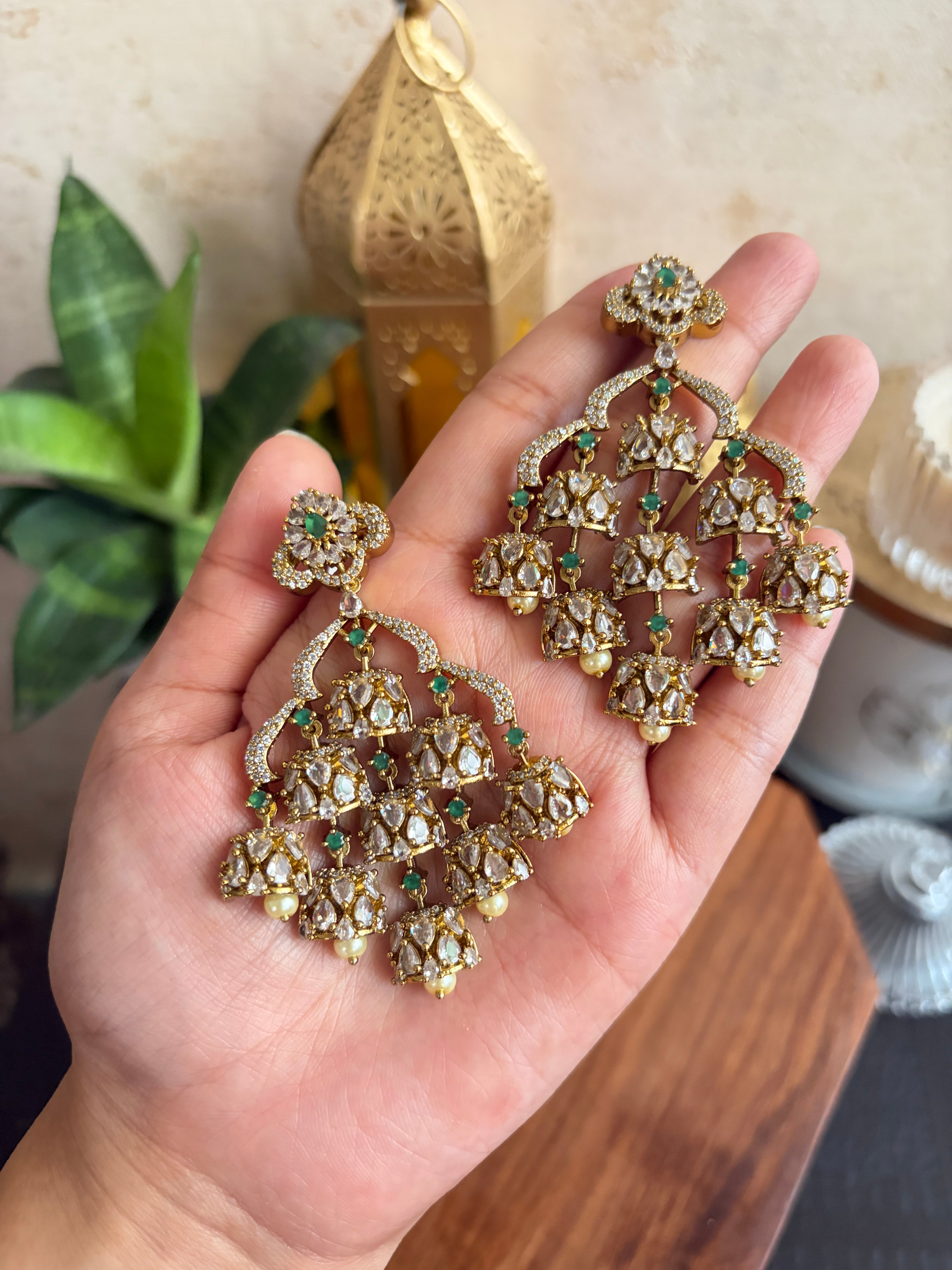 TARA Zircon Chaandbali