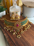 GAYATRI Necklace With Jhumka