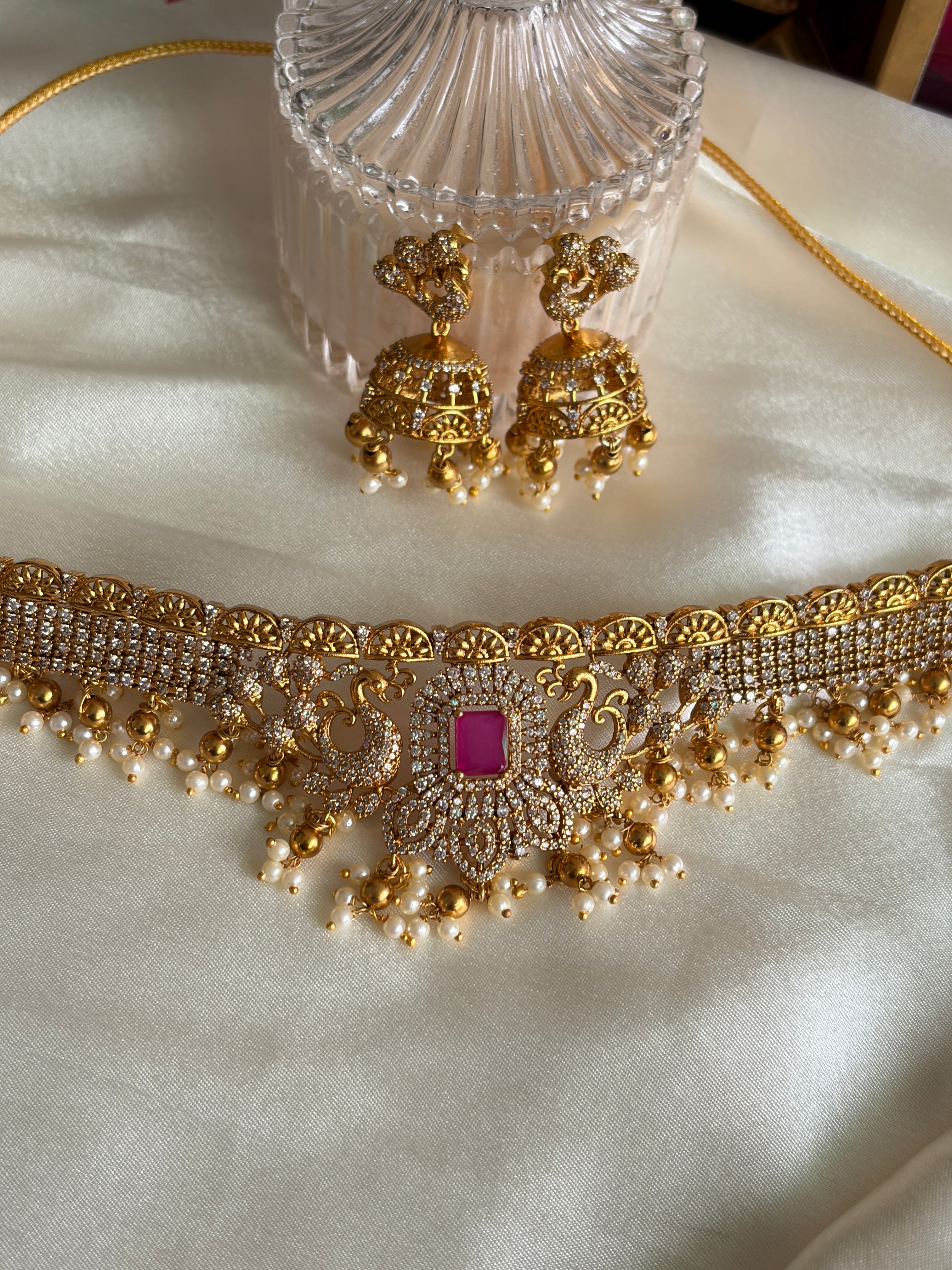 SRAVYA Set With Jhumka