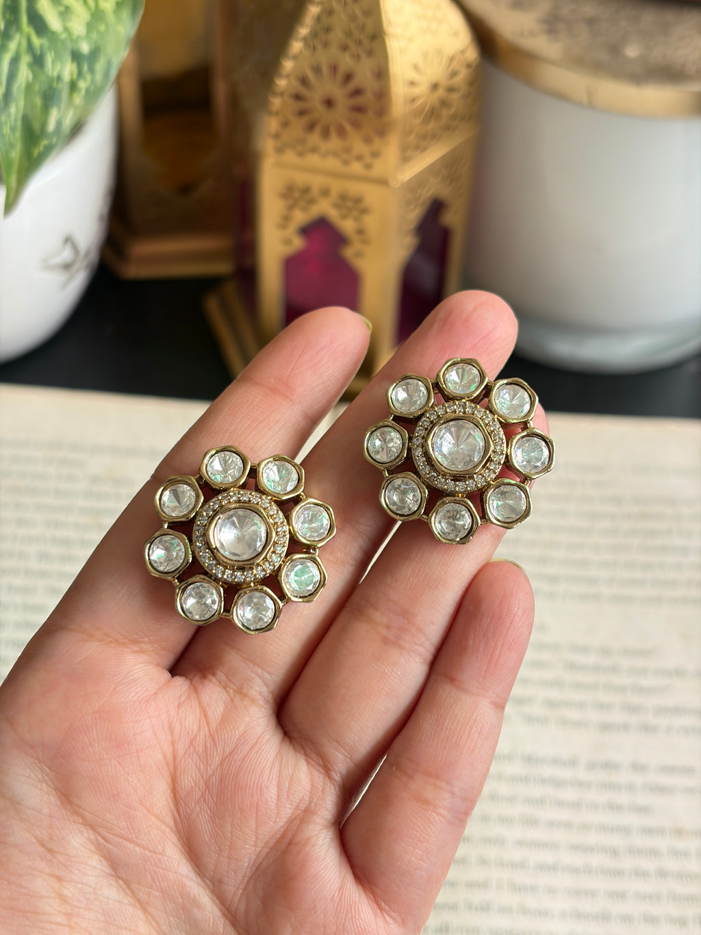 KASTURI Moissanite Studs