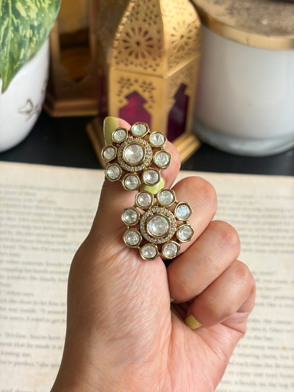 KASTURI Moissanite Studs