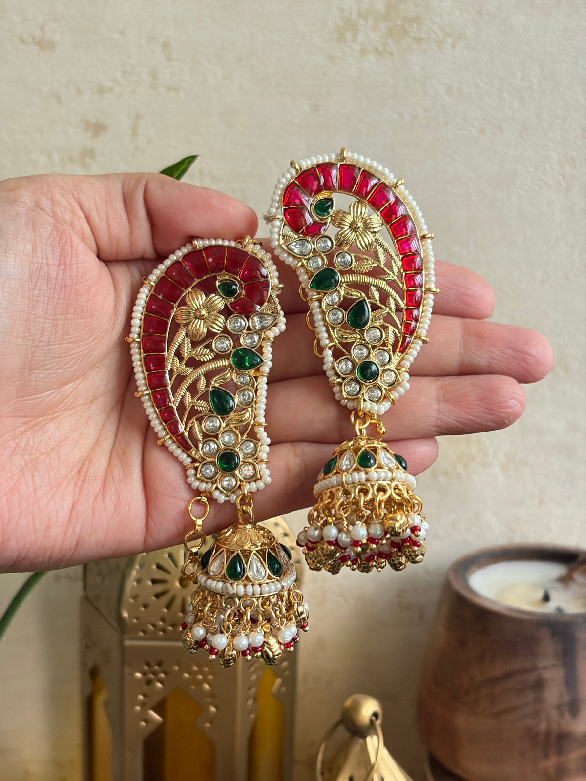 YOGITA Kanphool Jhumka