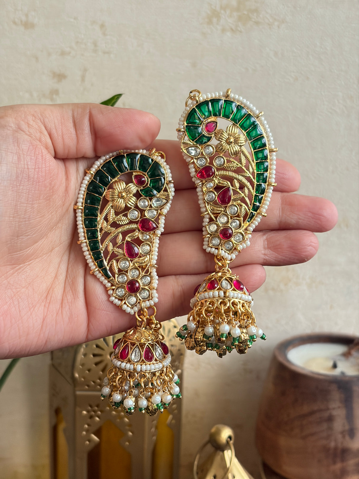 YOGITA Kanphool Jhumka