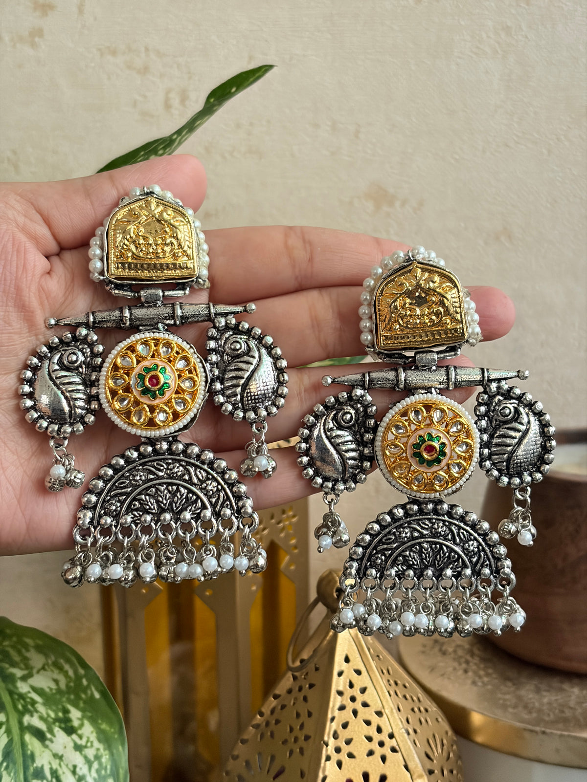 RUHANI Fusion Jhumka