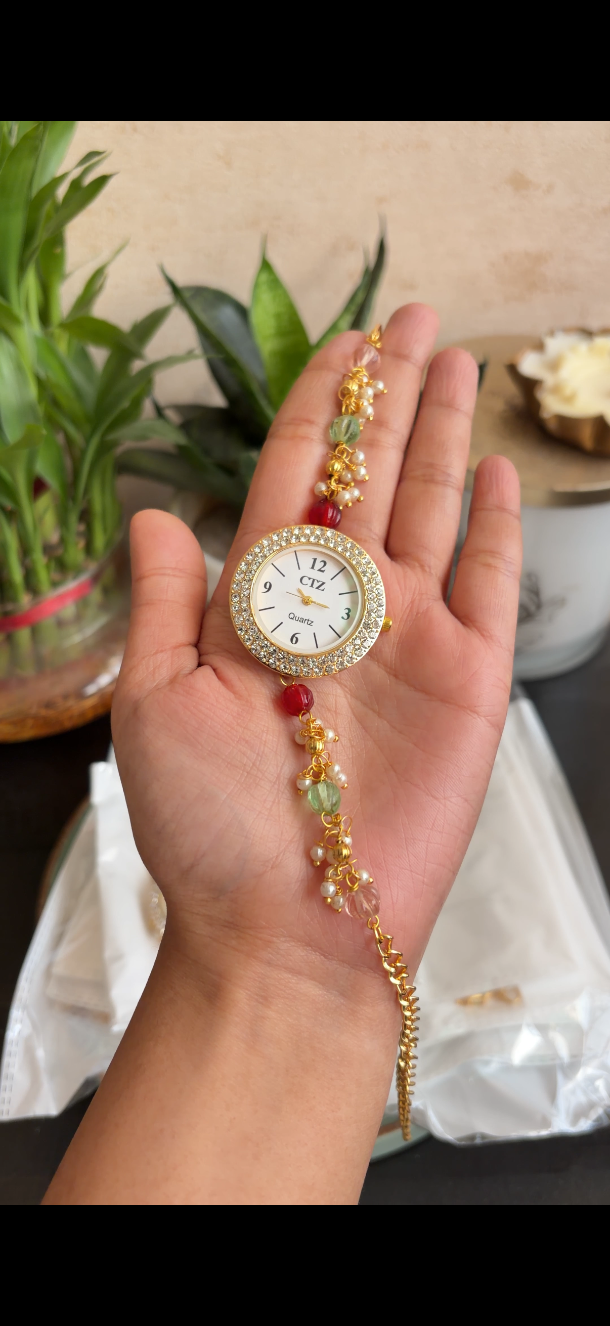 Multicolour Bracelet watch