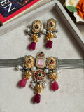 MAHIRA Dual-tone Necklace Set