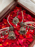 BHAVIKA multicolour jhumka sahara set