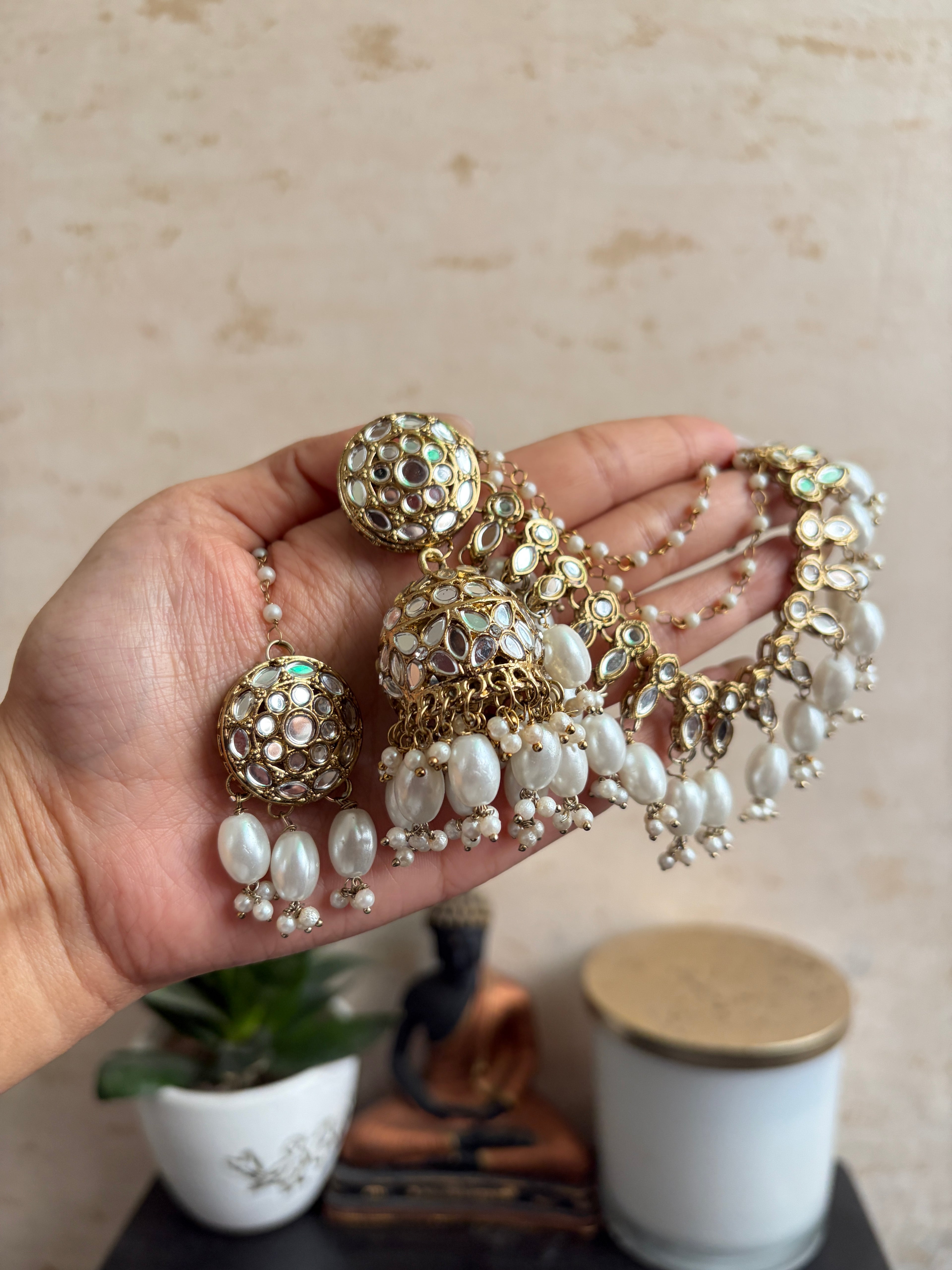 HARSHALI jhumka set