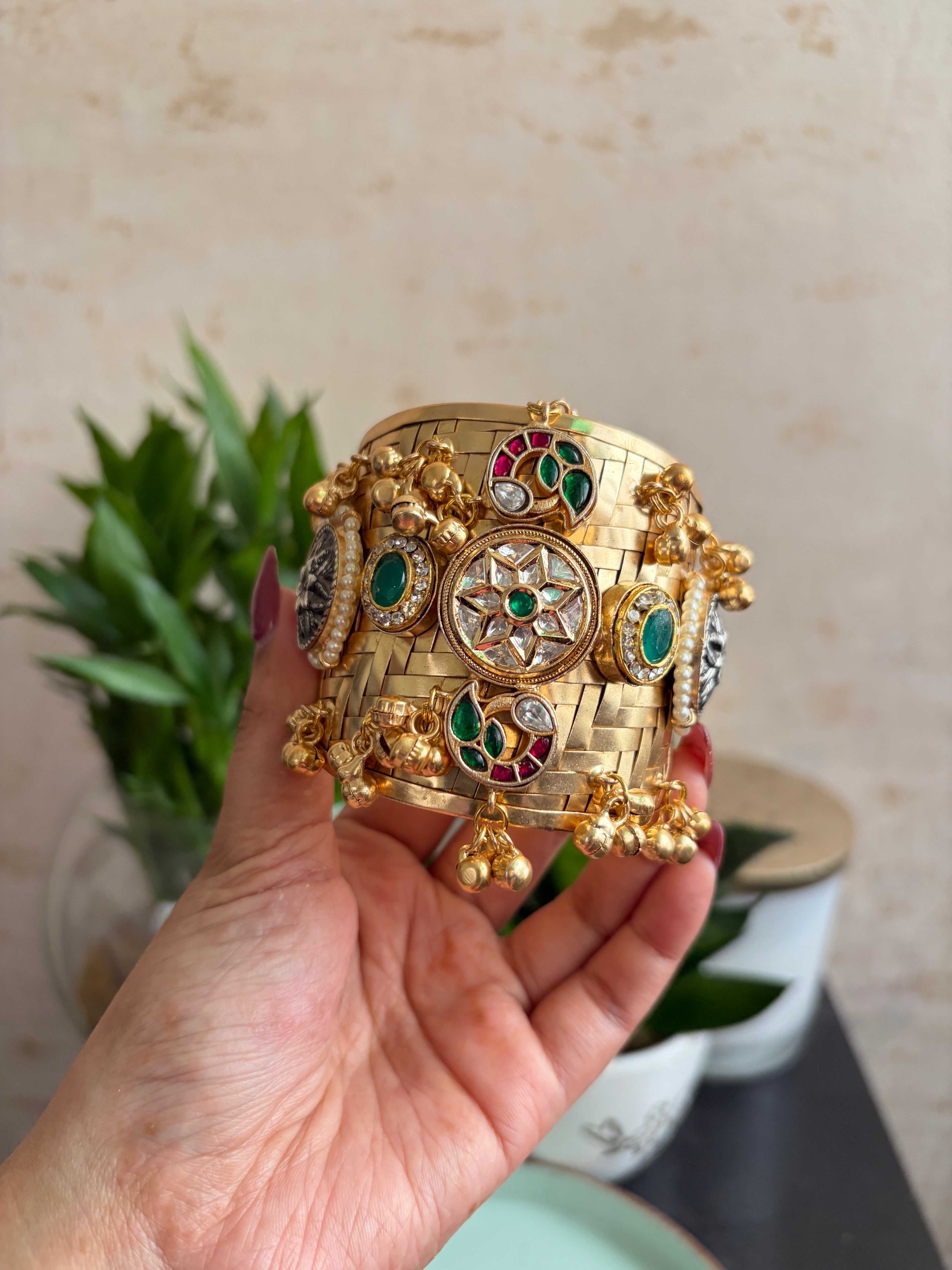MUKTA Brass cuff