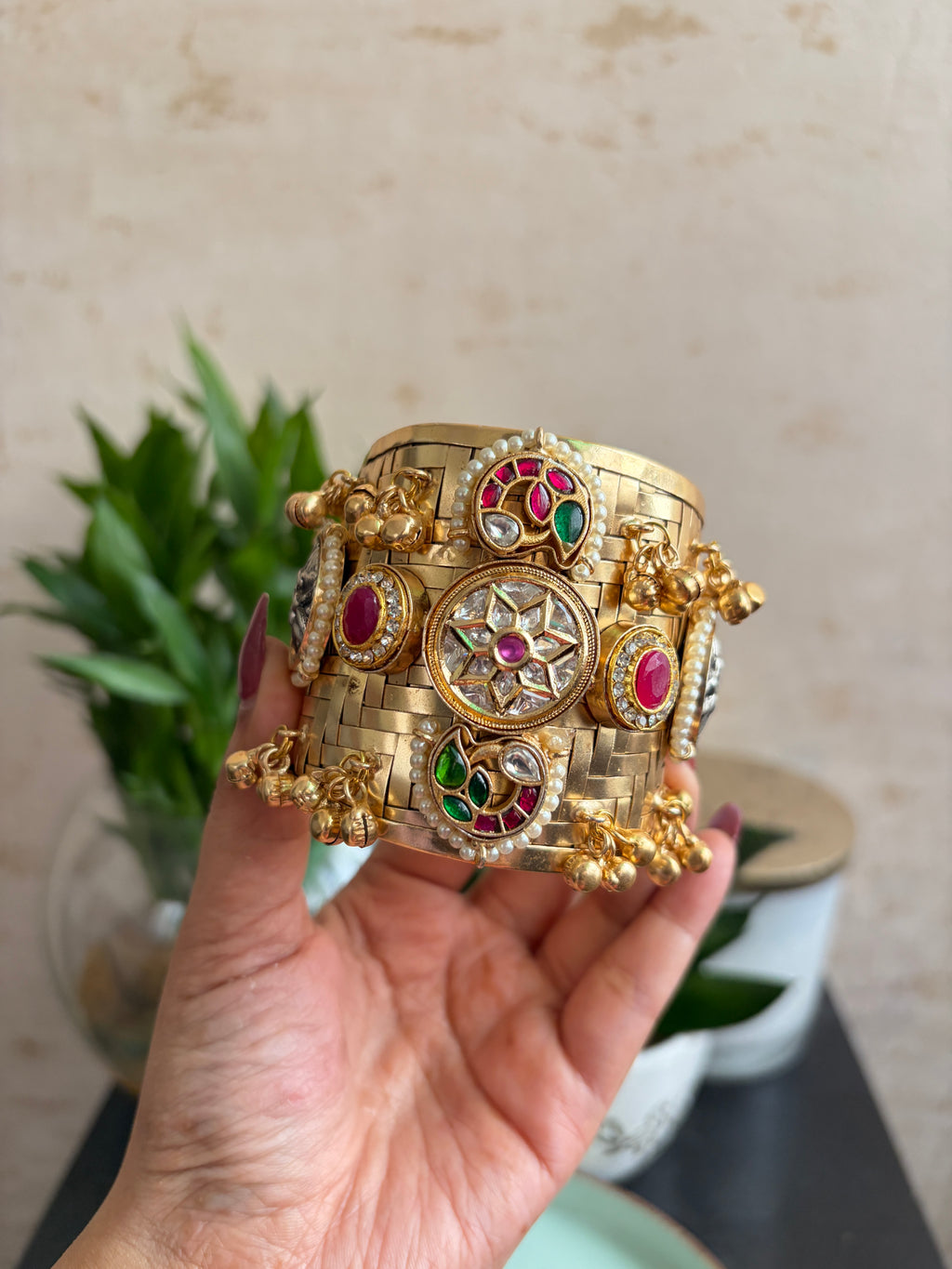 MUKTA Brass cuff