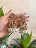 SALONI Champagne Jhumka