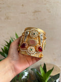 MALIKA Brass Cuffs