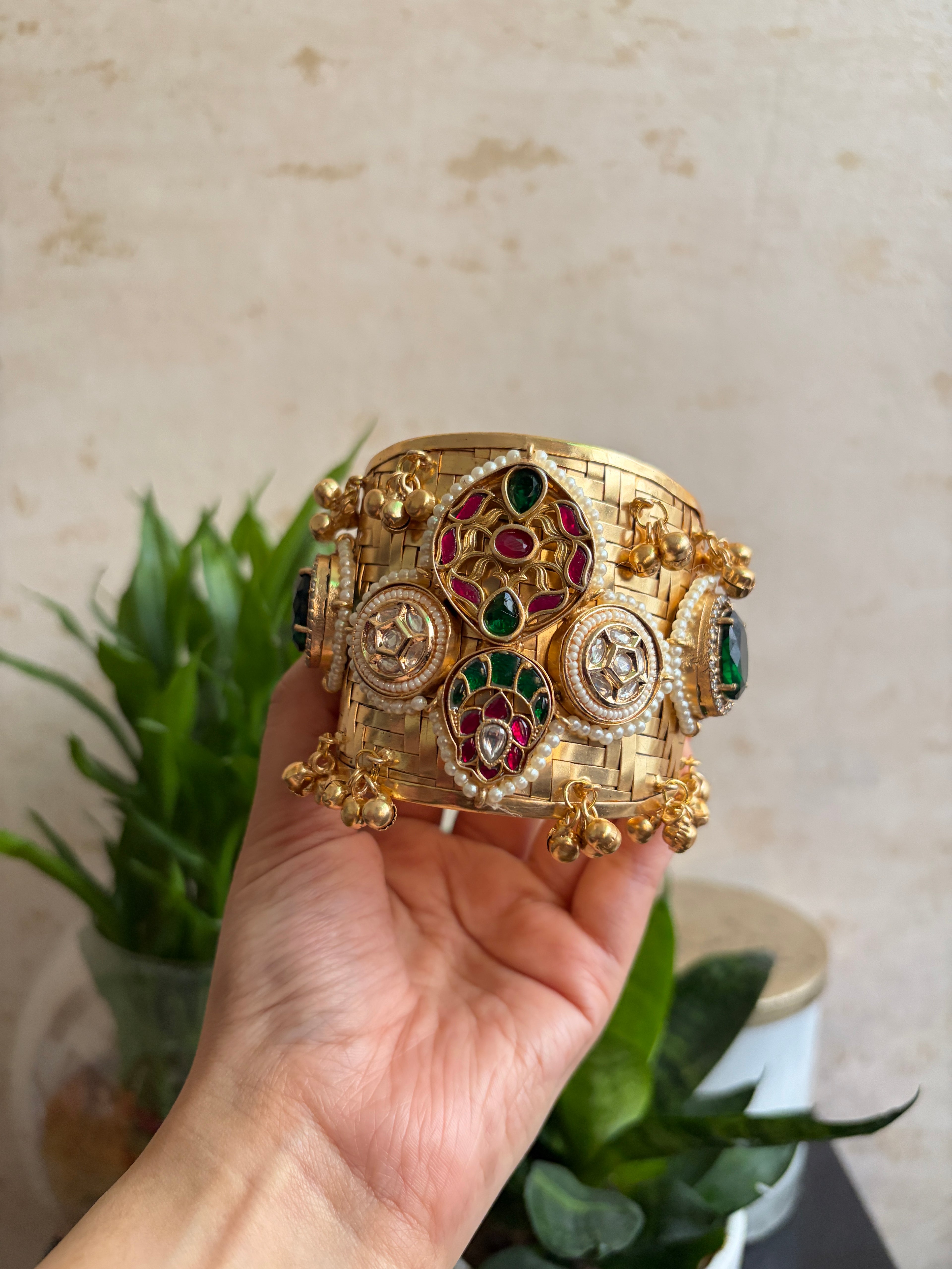 MAHIMA Brass Cuff