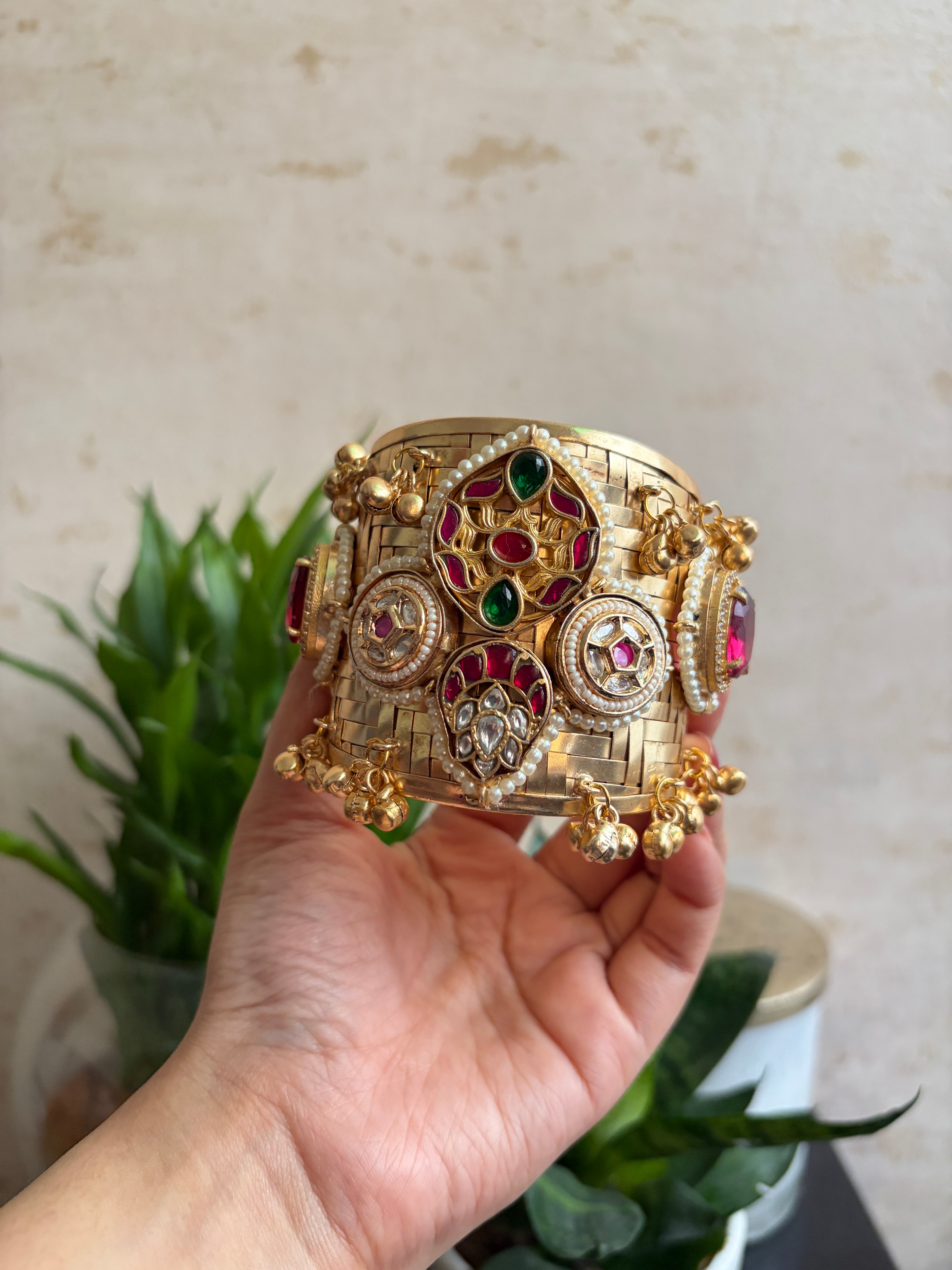 MAHIMA Brass Cuff