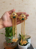 REVA Ghungroo Brass Earrings