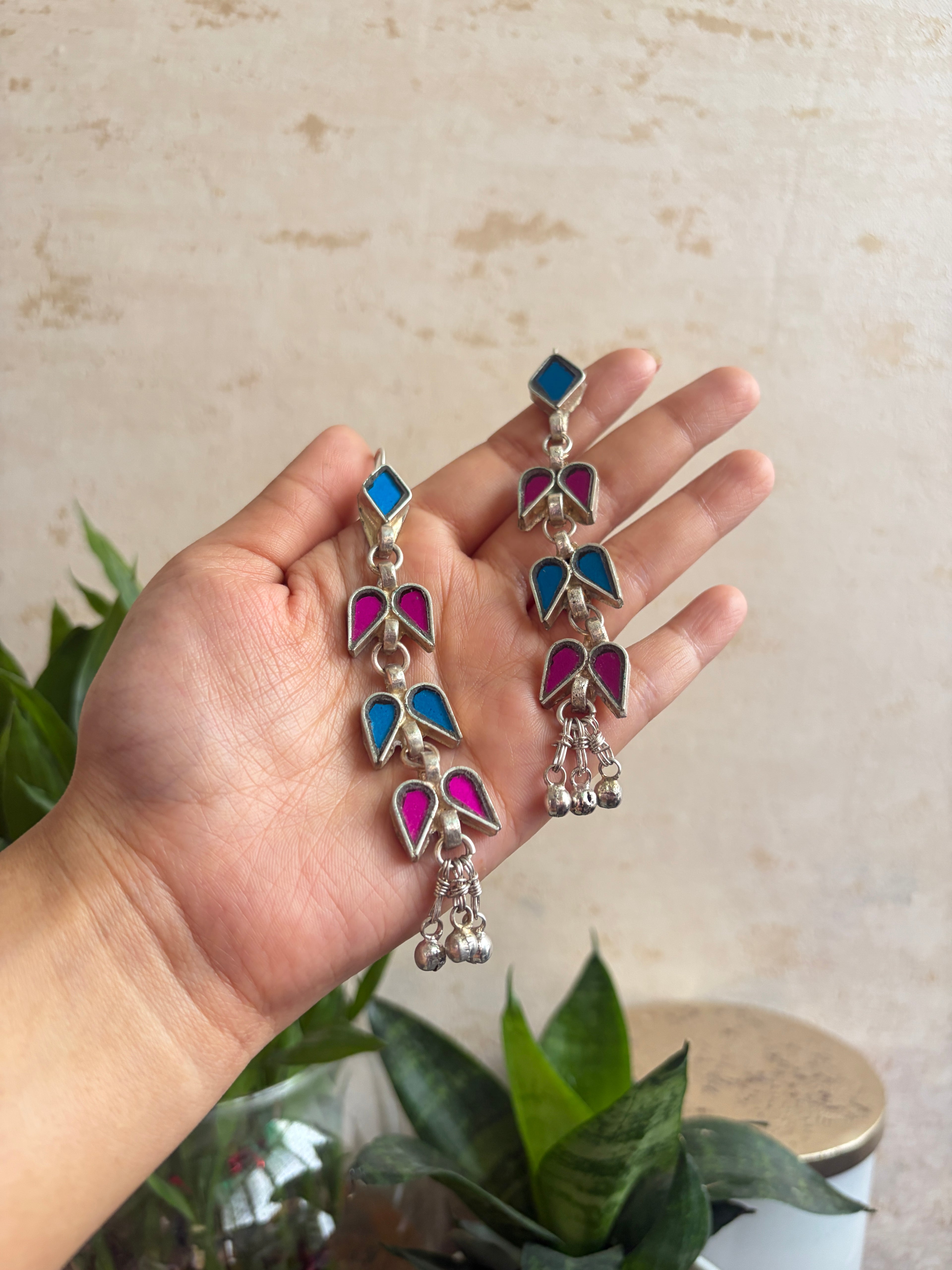 SUNIDHI Mirror Earrings