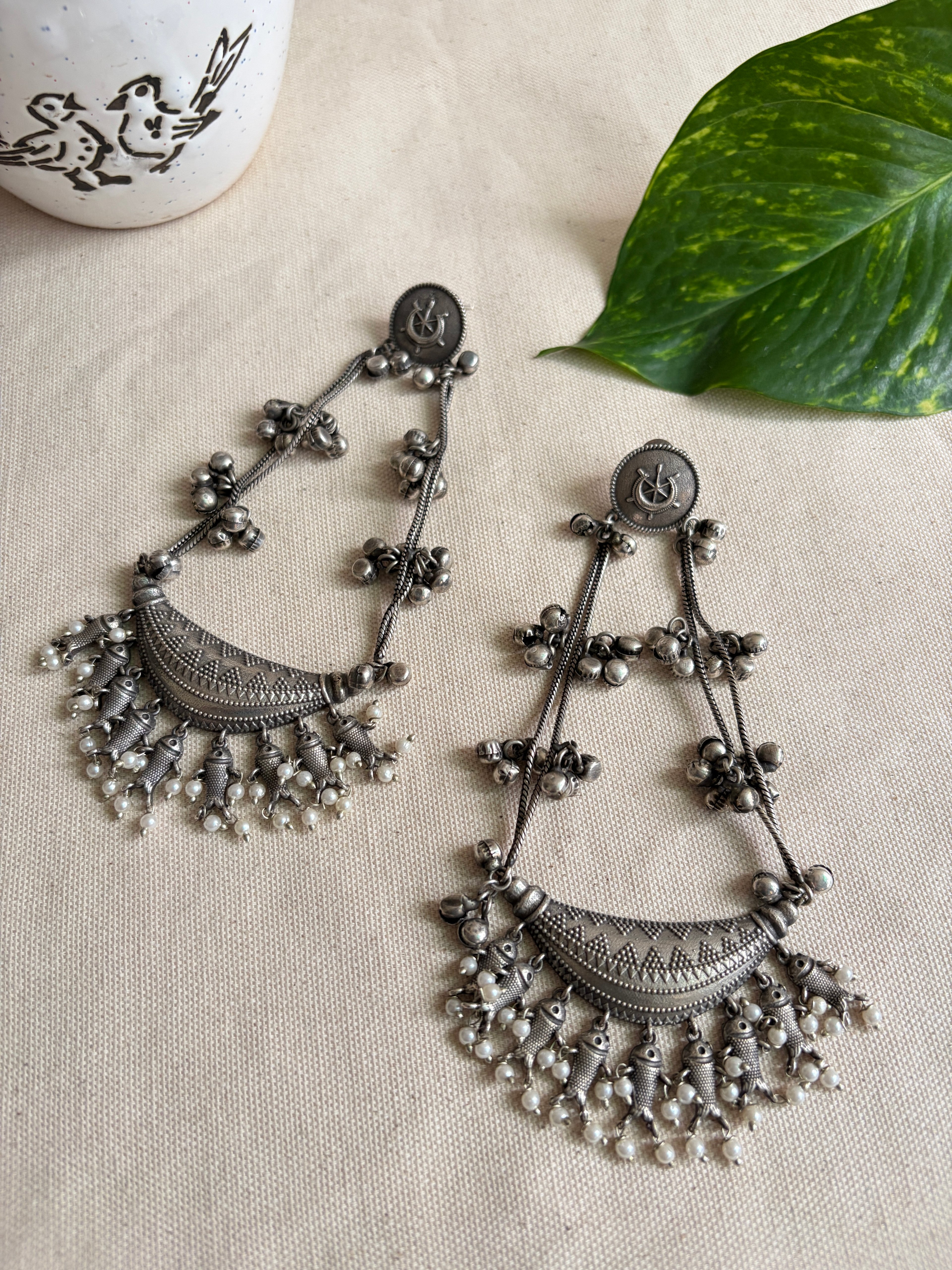 URVI German Silver Chaandbalis