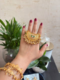 Chaand Ghungroo Brass Ring