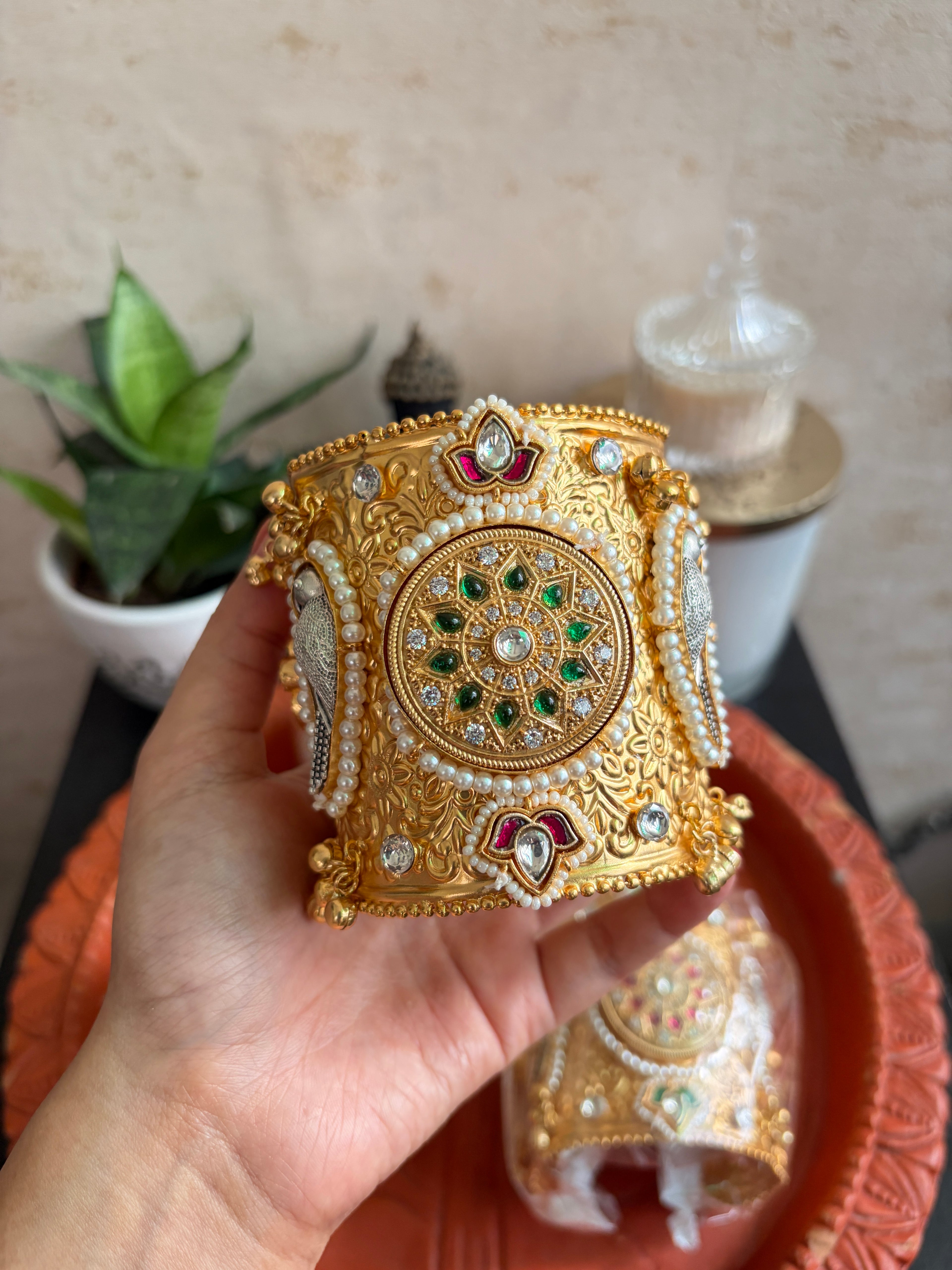 SHRAVANI Brass Cuffs