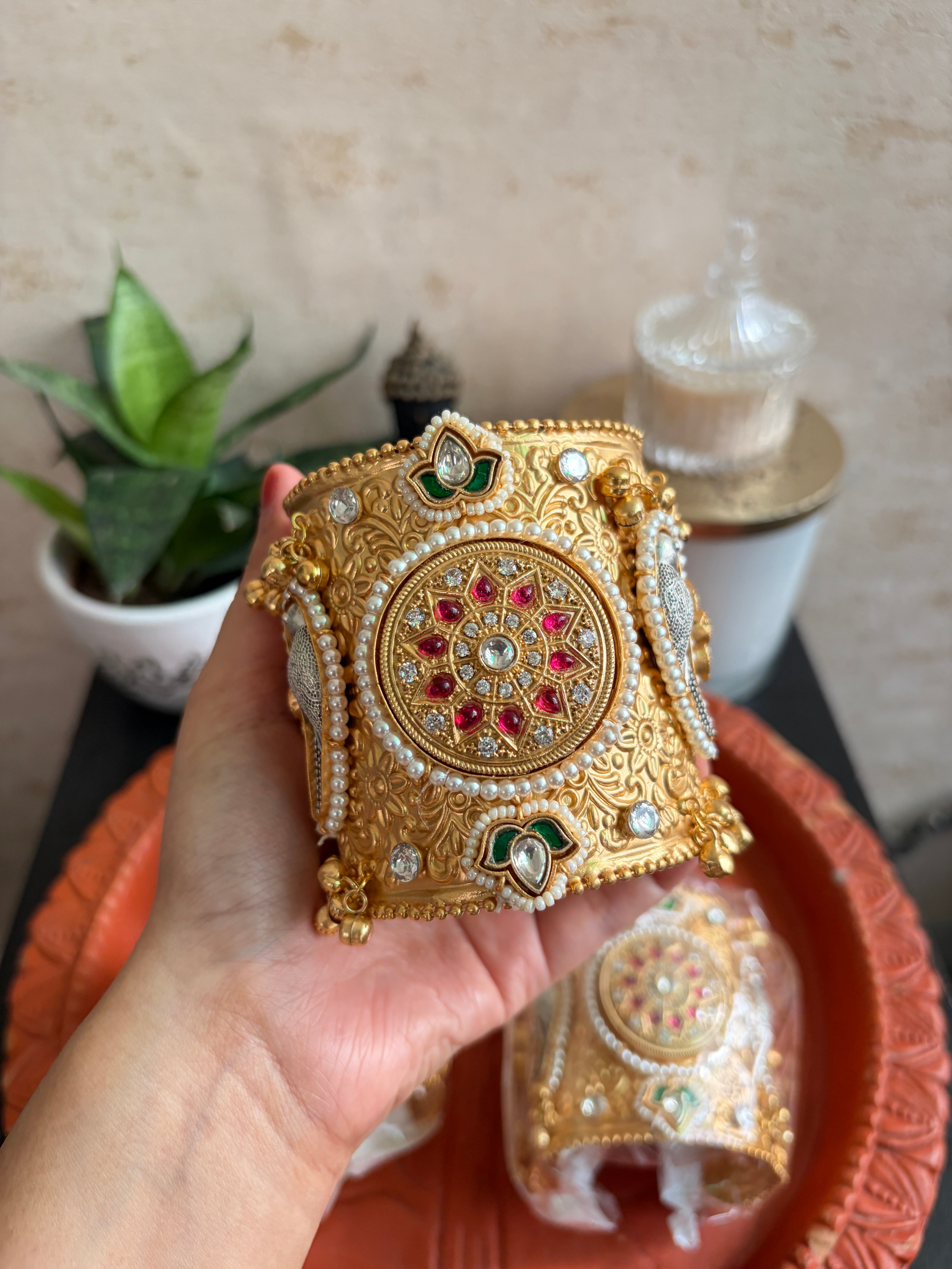 SHRAVANI Brass Cuffs
