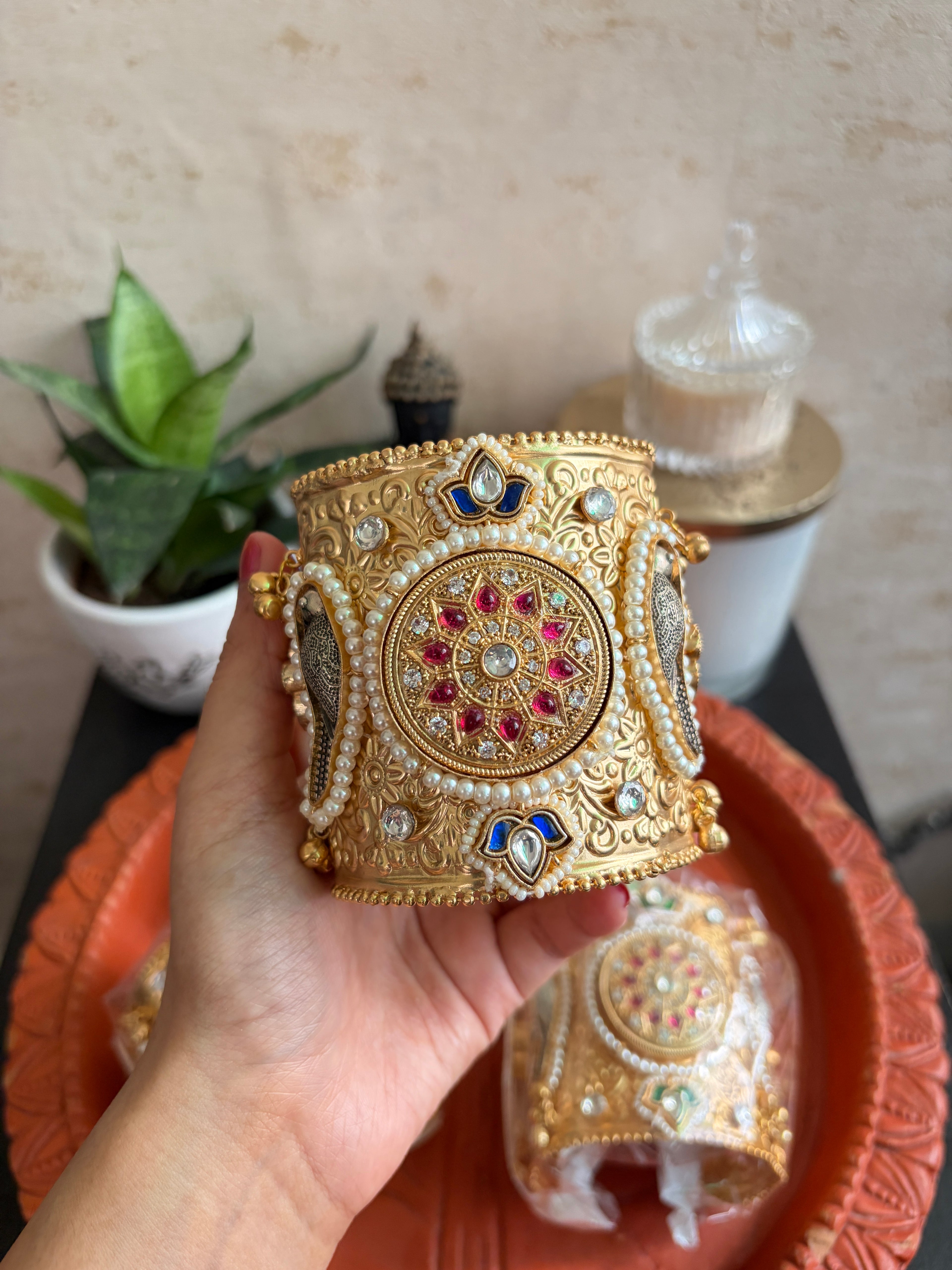 SHRAVANI Brass Cuffs