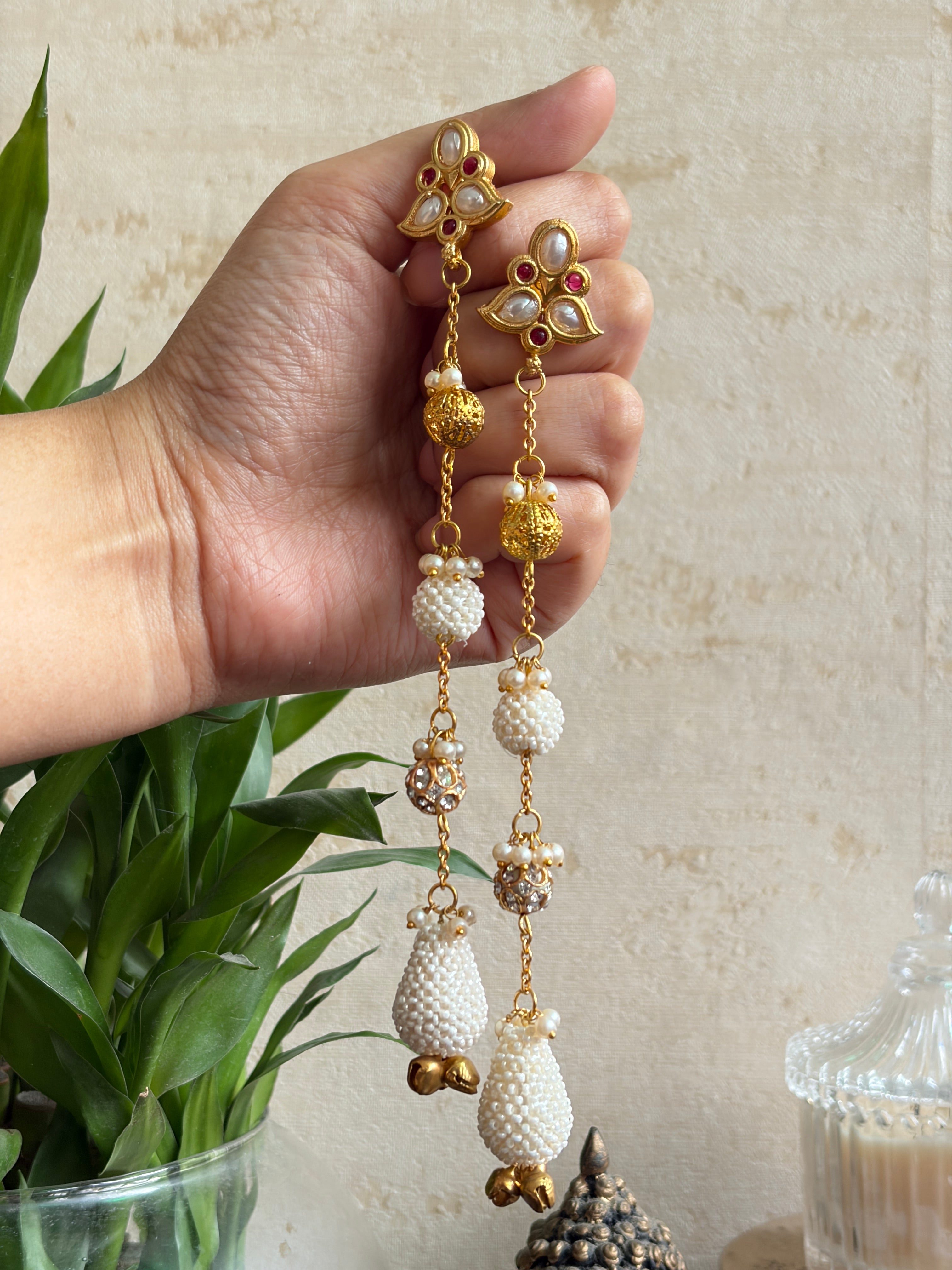APEKSHA Pearl Earrings