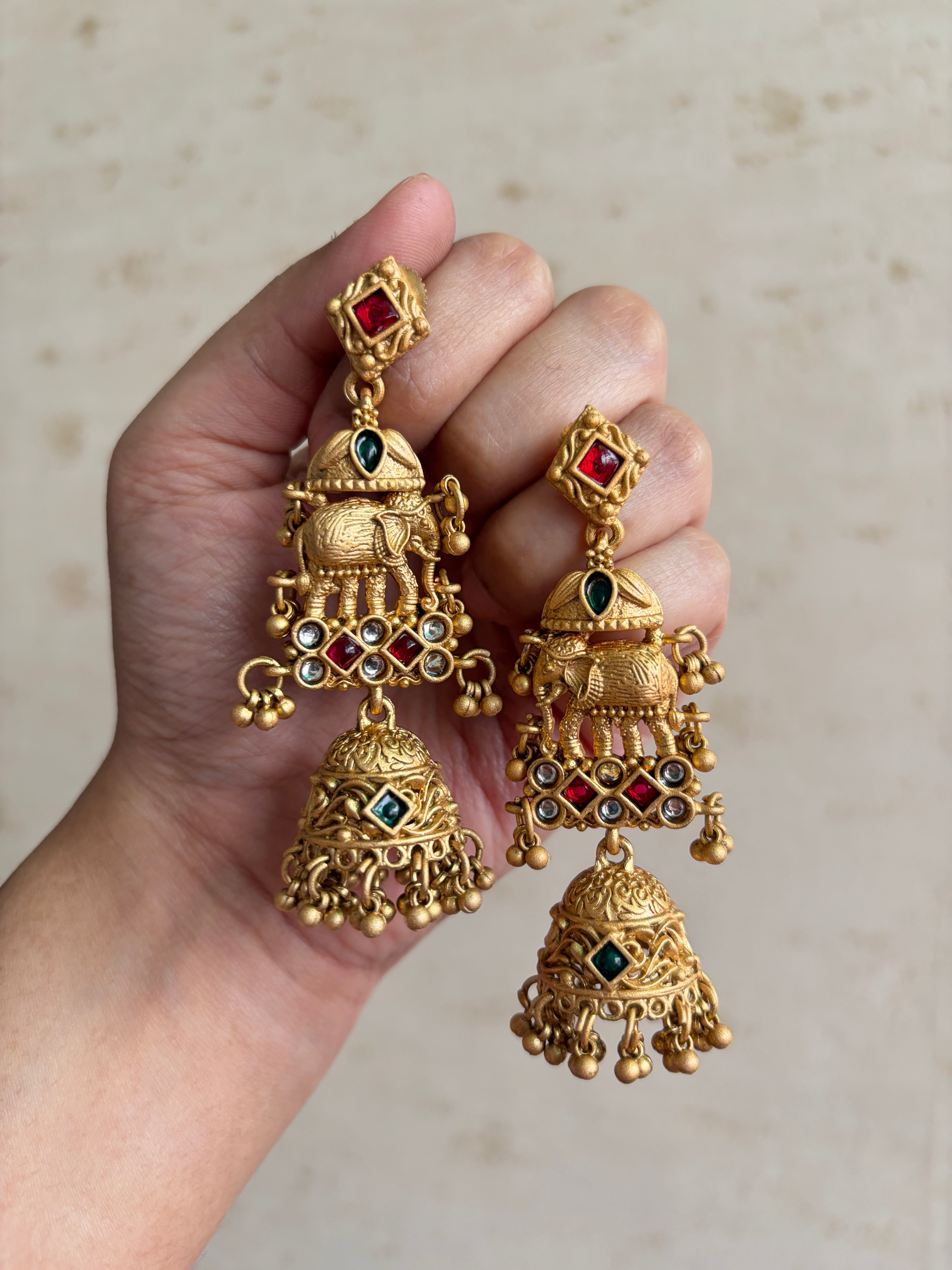 RAMISA Heritage Jhumka