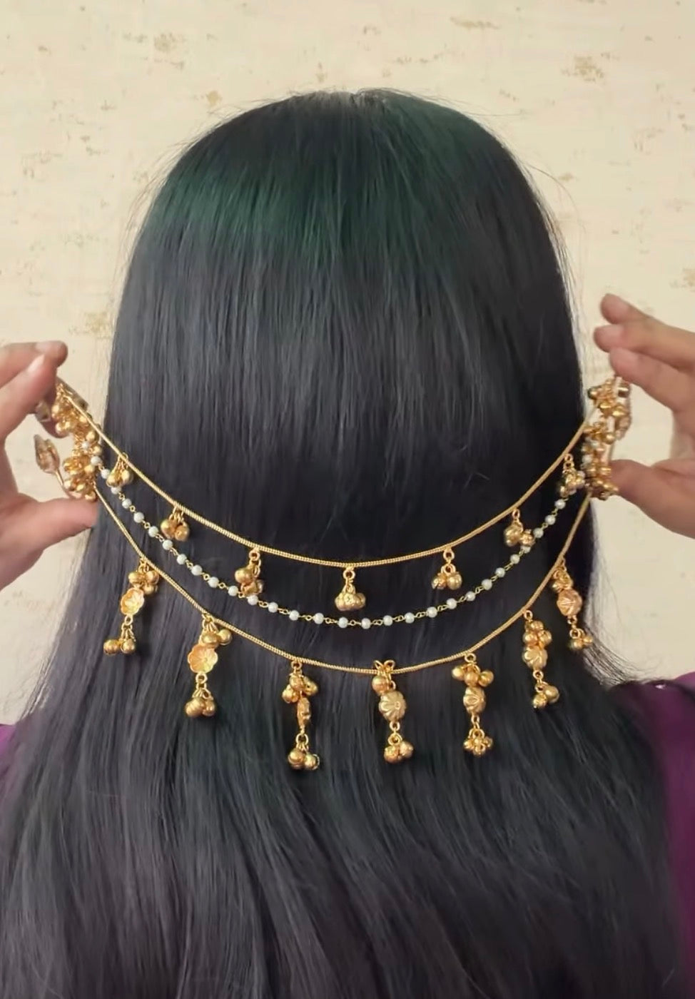 CHANDRIKA Earcuff + Hair accessory
