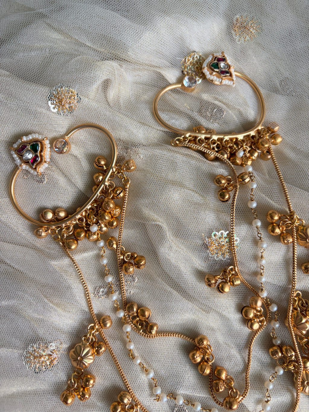 CHANDRIKA Earcuff + Hair accessory