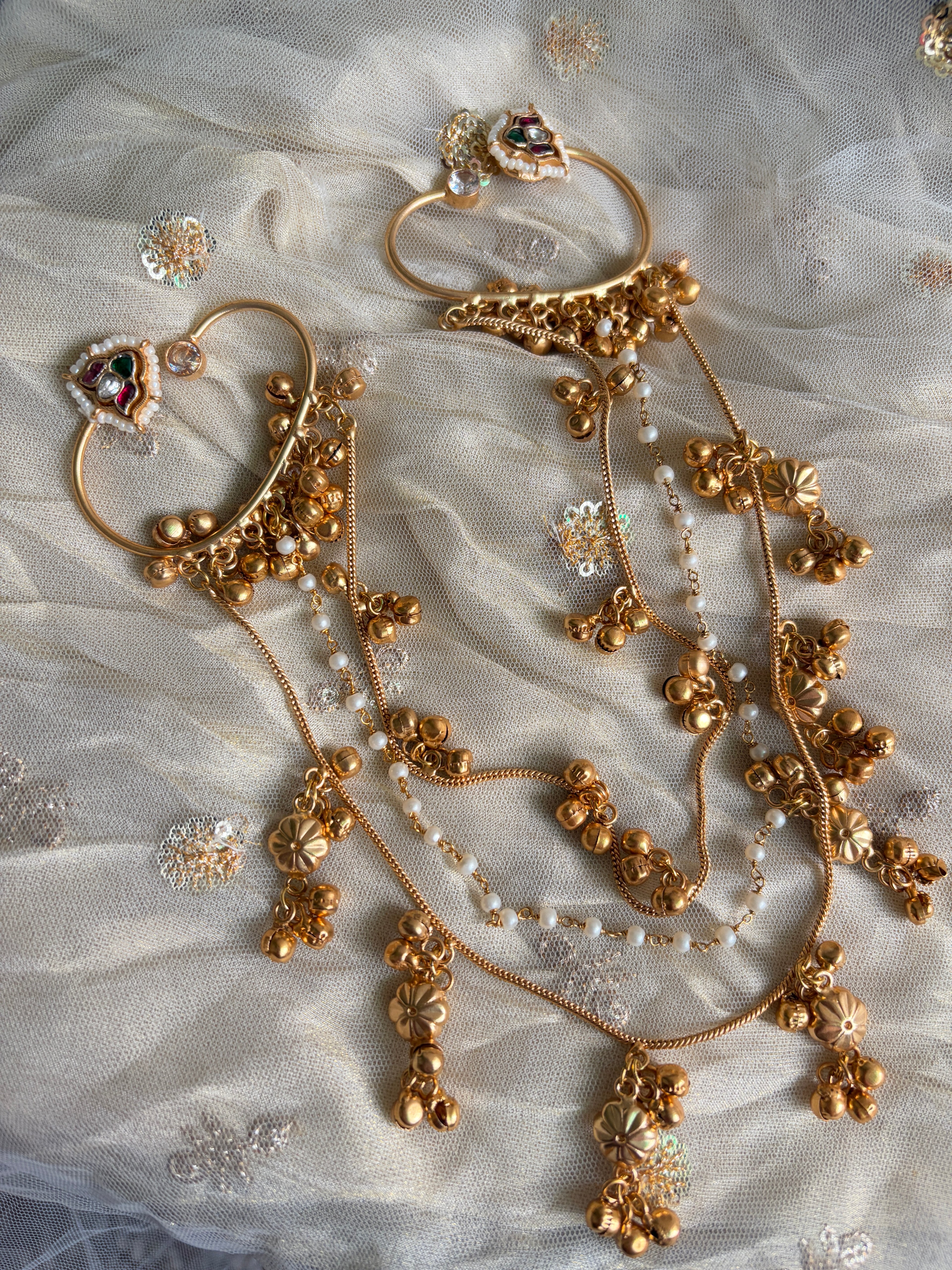 CHANDRIKA Earcuff + Hair accessory