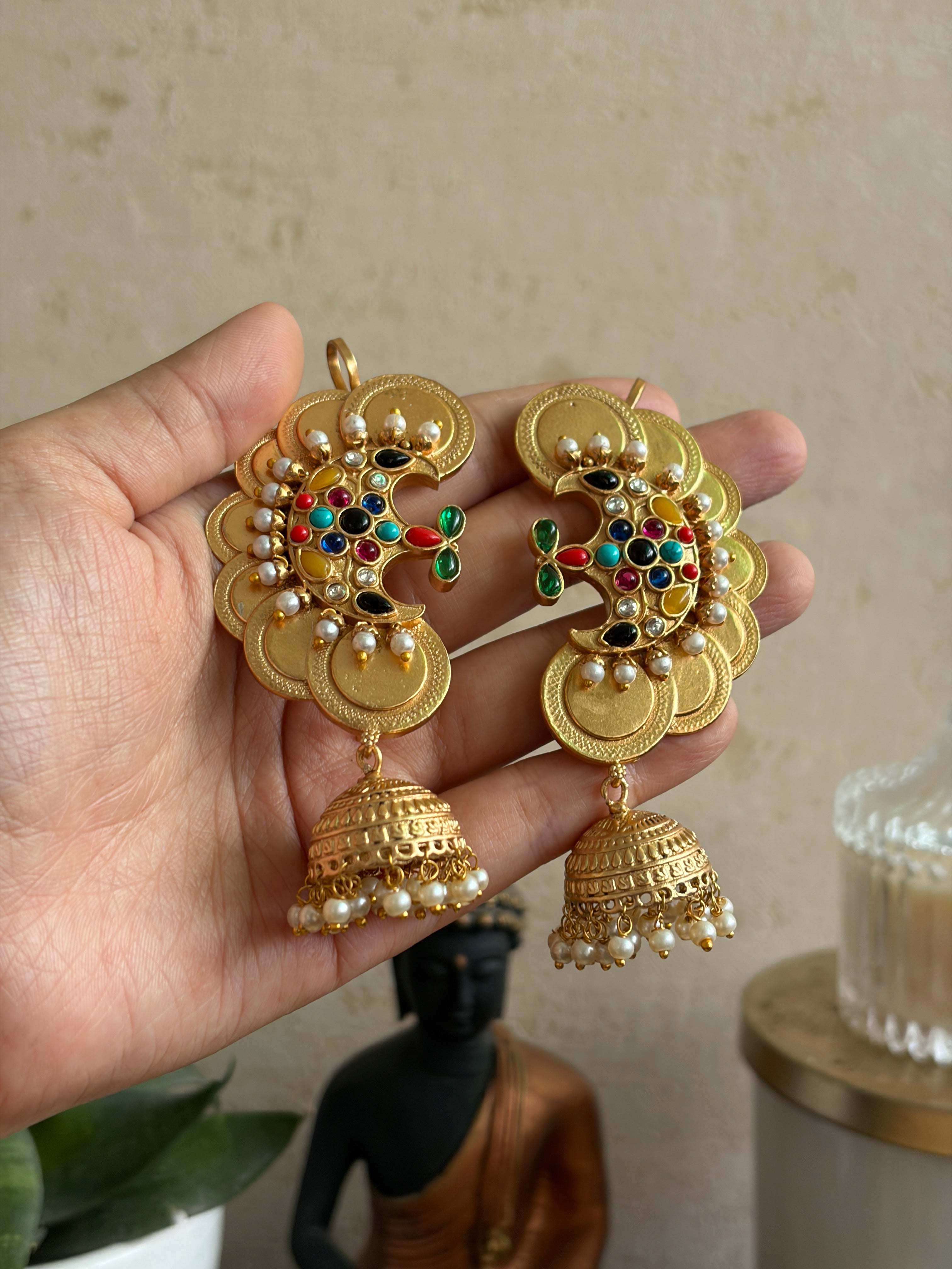 MANSHA Kanphool Jhumka