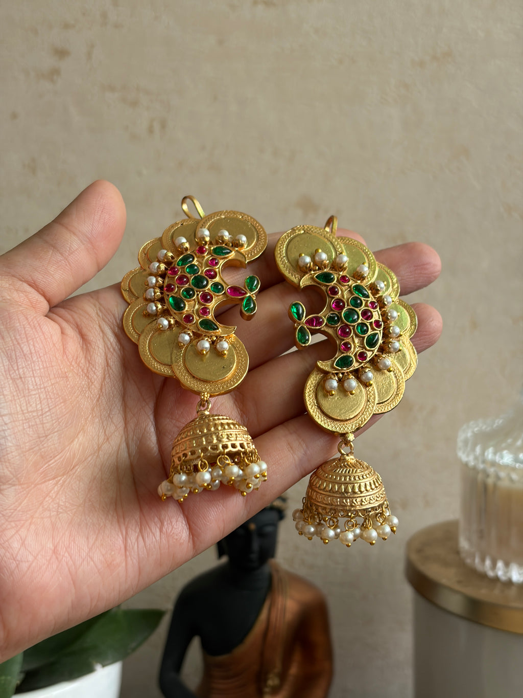 MANSHA Kanphool Jhumka