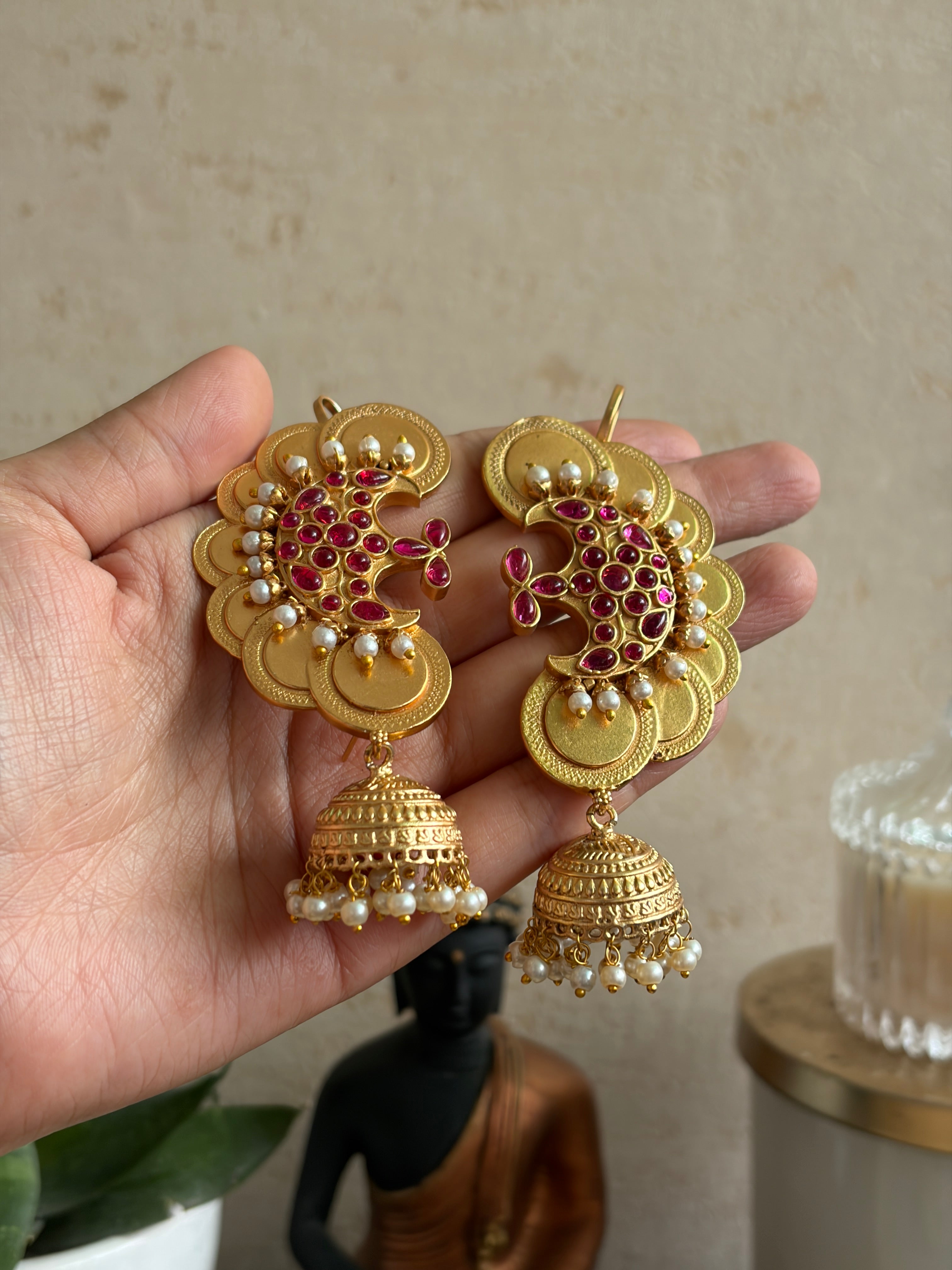 MANSHA Kanphool Jhumka