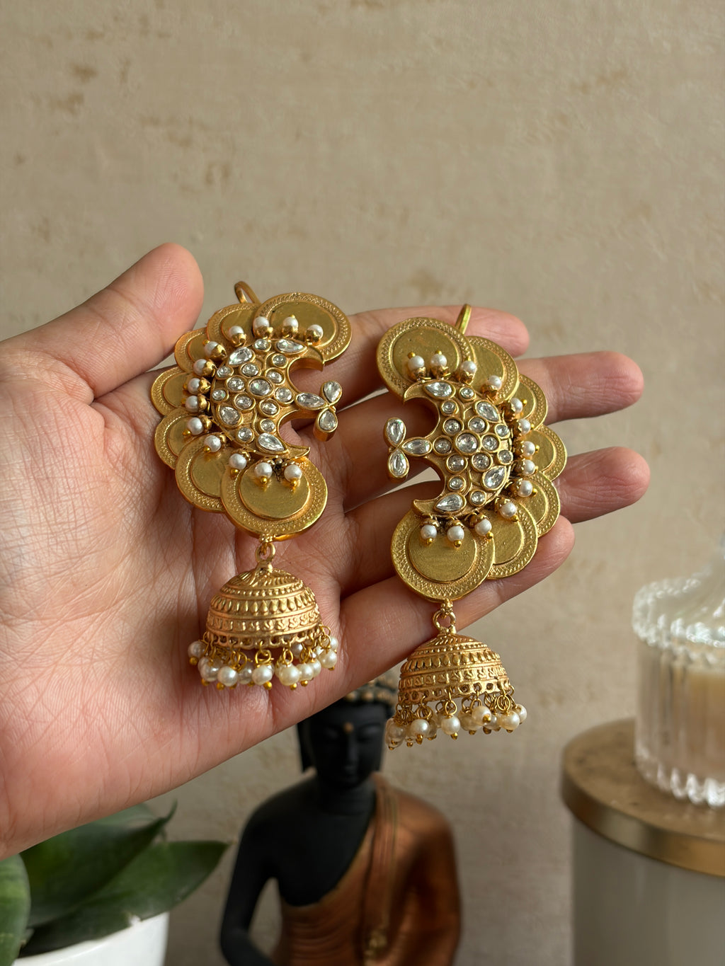 MANSHA Kanphool Jhumka