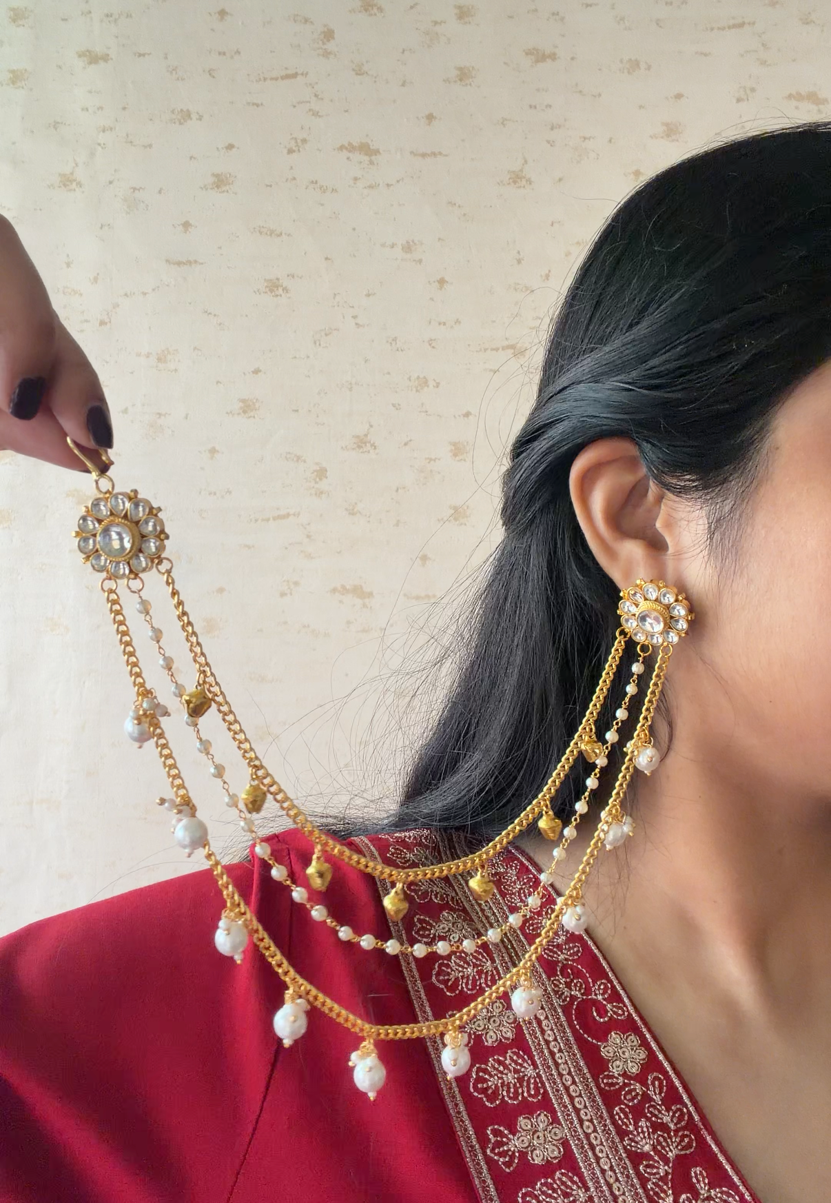 AAROHI Kanchain Earrings